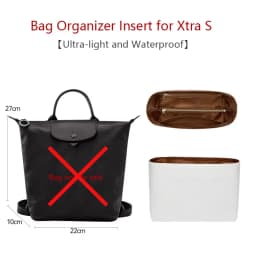 Bag Organizer Insert For Longchamp Backpack Waterproof Bag Insert Storage Lightweight Bag Support Dupont Paper Bag Accessories