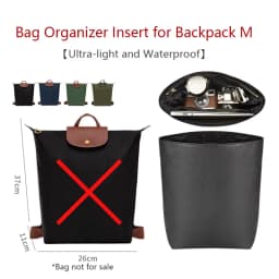 Bag Organizer Insert For Longchamp Backpack Waterproof Bag Insert Storage Lightweight Bag Support Dupont Paper Bag Accessories