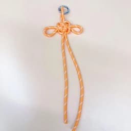 Colorful Braided Lanyard Keychain For Phone Case Anti Lost Knot Rope Strap Car Keyring DIY Bag Charm Bag Pendant Accessories