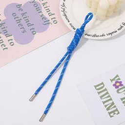 Colorful Braided Lanyard Keychain For Phone Case Anti Lost Knot Rope Strap Car Keyring DIY Bag Charm Bag Pendant Accessories