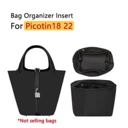 Bag organizer insert For Picotin 18 22 easy to wash and dry quickly bag support storage inner modification bag accessories