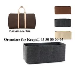 Insert Organizer Large Capacity Travel Bag Special liner Bag For Keepall 45 50 55 60 Travel Bag Pull Type lined Bag