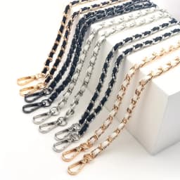 Purse Chain Strap, 47" Crossbody Straps for Purses Bag Chain Chain Purse Strap with Metal Buckle Chain for Purse Handbag