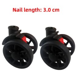Detachable Luggage Wheel Accessories Universal Wheel Suitcase Travel Bag Slide Wheel Replacement Password Box Wheel