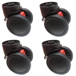 Detachable Luggage Wheel Accessories Universal Wheel Suitcase Travel Bag Slide Wheel Replacement Password Box Wheel
