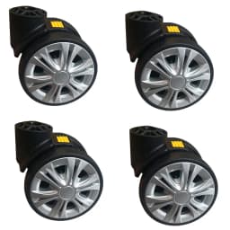 Detachable Luggage Wheel Accessories Universal Wheel Suitcase Travel Bag Slide Wheel Replacement Password Box Wheel