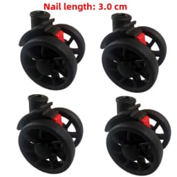 Detachable Luggage Wheel Accessories Universal Wheel Suitcase Travel Bag Slide Wheel Replacement Password Box Wheel