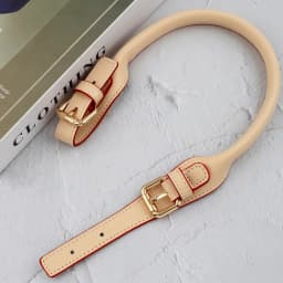 Genuine Leather Bags Strap Adjustable 42-45CM Handle Strap Bag Short Shoulder Replacement Straps for Women DIY Bag Accessories