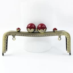 1/2/3Pcs 20cm Metal Bag Handle Retro Pearl Kiss Clasp Lock Buckle Purse Frame DIY Sewing Handbag Brackets Hardware Accessories
