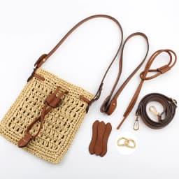 1Set Drawstring Shoulder Bag Straps Rope Handbag Handles Replacement Backpack Beam Pocket Accessories for DIY Bucket Bag