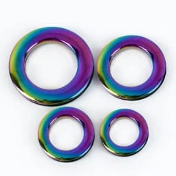 5/10Pcs 10-25mm Metal Eyelet Screw Buckle O Ring Grommet Clasp Bag Eyelets Dog Chain Hook DIY Leather Craft Accessories