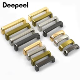 4/10Pcs Deepeel 13-38mm Metal Buckles Handbag Arch Bridge Side Connector Clasps with Screw Leather Crafts Hardware Accessories