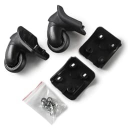 GUGULUZA 1pair Luggage Replacement Wheels Spare 360° Spinner Caster Suitcase Repair Wheel Travel Luggage Bag Parts#ST198