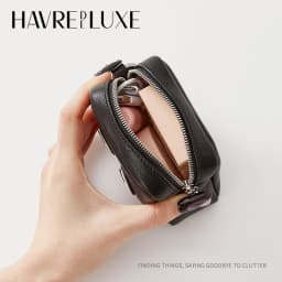 Cute Genuine Leather Headphone Bag Charm For Airpods Portable Data Cable Lipstick Key Storage Coin Purse Bag Accessories