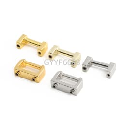 10/30/50PCS Metal Arch Bridge Bag Buckle With Washer For Handbag Strap D Ring Hook Side Clip Handle Connect Screw Accessories