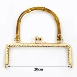 1/2/5Pcs Deepeel 20/25cm Metal Purse Frame Handle Bags Kiss Clasp Sew Kit DIY Bag Framework Handbag Sewing Brackets Accessories