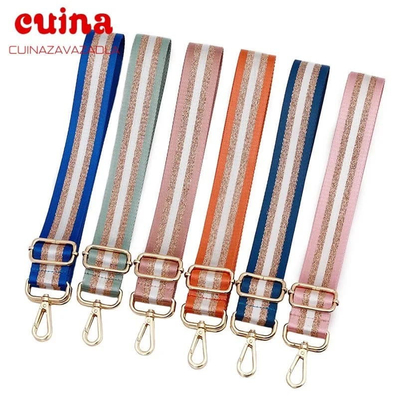 130cm Handle Bag Strap Replacement Fashion Crossbody Bag Strap Adjustable for Women Removable Ladies Bag Part Accessory