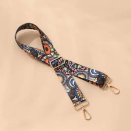 Women Colorful Fabric Shoulder Strap Lady Bag Accessories Adjustable Removable Wide Shoulder Crossbody Messenger Nylon Bag Strap