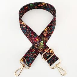 Women Colorful Fabric Shoulder Strap Lady Bag Accessories Adjustable Removable Wide Shoulder Crossbody Messenger Nylon Bag Strap