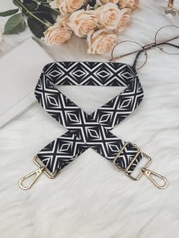 Women Colorful Fabric Shoulder Strap Lady Bag Accessories Adjustable Removable Wide Shoulder Crossbody Messenger Nylon Bag Strap