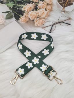 Women Colorful Fabric Shoulder Strap Lady Bag Accessories Adjustable Removable Wide Shoulder Crossbody Messenger Nylon Bag Strap
