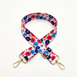 Women Colorful Fabric Shoulder Strap Lady Bag Accessories Adjustable Removable Wide Shoulder Crossbody Messenger Nylon Bag Strap