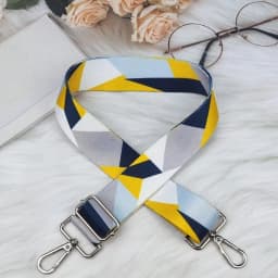 Women Colorful Fabric Shoulder Strap Lady Bag Accessories Adjustable Removable Wide Shoulder Crossbody Messenger Nylon Bag Strap