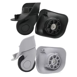 1 Pair Suitcase Wheels Swivel Casters Silent Baggage Wheel High Quality Luggage Wheel Replacement For Suitcase Trolley Accessory