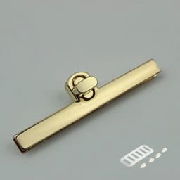 Long 9.8CM Alloy Fashion Clasp Turn Locks Twist Lock for Ladys' Handbag Craft Bag Replacement Purse DIY Handmade Bag Hardware