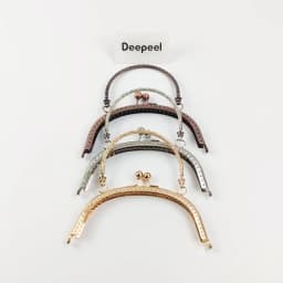 1/2/5Pcs Deepeel 16.5cm Fashion Metal Embossing Handles Purse Handbags Frame Kiss Clasp DIY Sewing Close Hardware Accessories