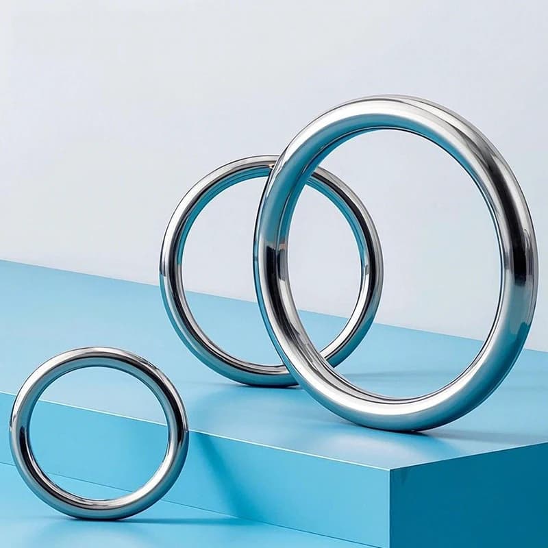 2-10Pcs 15-100mm Stainless Steel O Ring Buckle Webbing Strap Connect Loop Clasp Dog Collar Hook Buckles DIY Hardware Accessories