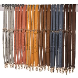 Genuine leather bag strap Adjustable strap crossbody guitar shoulder bag Replacement belt Togo leather