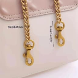 Aluminum Purse Chain Strap Metal Crossbody Chain Strap Replacement for Clutch Wallet Satchel Tote Bags Shoulder Bag Chain