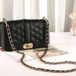 Metal Chain Purse Straps Replacement Crossbody, DIY Purse Chain Accessories, Crossbody Bag and Handbag Strap