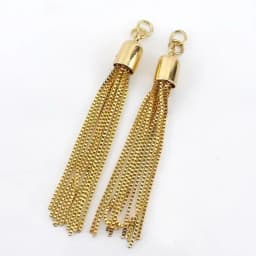 2/4/10Pcs 95mm Metal Tassel Decoration Buckles Bags Pendant Keychain for Purses Handbags DIY Handmade Craft Tassels Accessories