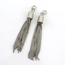 2/4/10Pcs 95mm Metal Tassel Decoration Buckles Bags Pendant Keychain for Purses Handbags DIY Handmade Craft Tassels Accessories