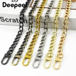 10mm Metal Chains Replacement Purse Chain Handle Shoulder Crossbody Handbag Bag Belts Straps DIY Bags Hardware Accessories