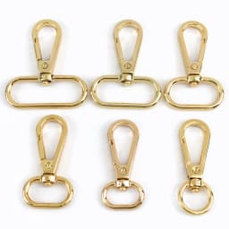 10Pcs 16-50mm Metal Bags Strap Buckles Lobster Clasp Swivel Trigger Clips Carabiner Snap Hook DIY Handbag KeyChain Accessories