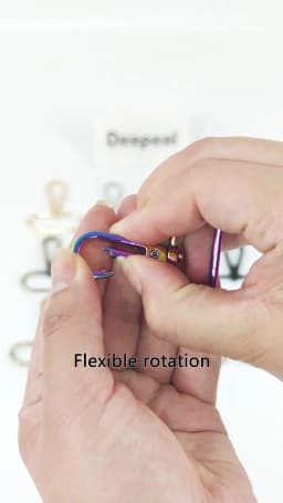 10Pcs 16-50mm Metal Bags Strap Buckles Lobster Clasp Swivel Trigger Clips Carabiner Snap Hook DIY Handbag KeyChain Accessories