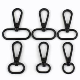 10Pcs 16-50mm Metal Bags Strap Buckles Lobster Clasp Swivel Trigger Clips Carabiner Snap Hook DIY Handbag KeyChain Accessories