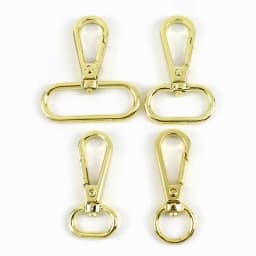 10Pcs 16-50mm Metal Bags Strap Buckles Lobster Clasp Swivel Trigger Clips Carabiner Snap Hook DIY Handbag KeyChain Accessories
