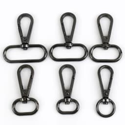 10Pcs 16-50mm Metal Bags Strap Buckles Lobster Clasp Swivel Trigger Clips Carabiner Snap Hook DIY Handbag KeyChain Accessories