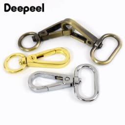 10Pcs 16-50mm Metal Bags Strap Buckles Lobster Clasp Swivel Trigger Clips Carabiner Snap Hook DIY Handbag KeyChain Accessories
