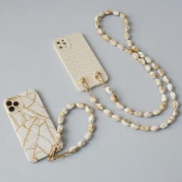 New Fashion Woman Bag Accessory Detachable Solid Beaded Chains White Acrylic Luxury Strap Women Handbag Shoulder Handle Chain
