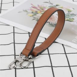 Genuine Leather Bag Strap Handbags Handles for Handbag Short Bag Strap Purse Strap Silver Gold Buckle Replacement Bag Belt Band