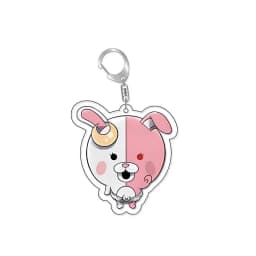 Monokuma Danganronpa Naegi Makoto Anime Keychain Cartoon Model Acrylic Keyring Bag Accessory Cute Gift