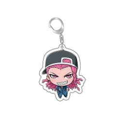 Monokuma Danganronpa Naegi Makoto Anime Keychain Cartoon Model Acrylic Keyring Bag Accessory Cute Gift