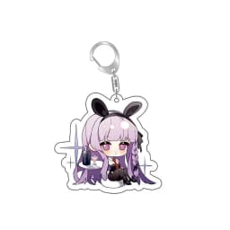 Monokuma Danganronpa Naegi Makoto Anime Keychain Cartoon Model Acrylic Keyring Bag Accessory Cute Gift