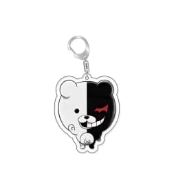 Monokuma Danganronpa Naegi Makoto Anime Keychain Cartoon Model Acrylic Keyring Bag Accessory Cute Gift