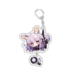 Monokuma Danganronpa Naegi Makoto Anime Keychain Cartoon Model Acrylic Keyring Bag Accessory Cute Gift